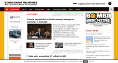 Desktop Screenshot of bomboradyo.com